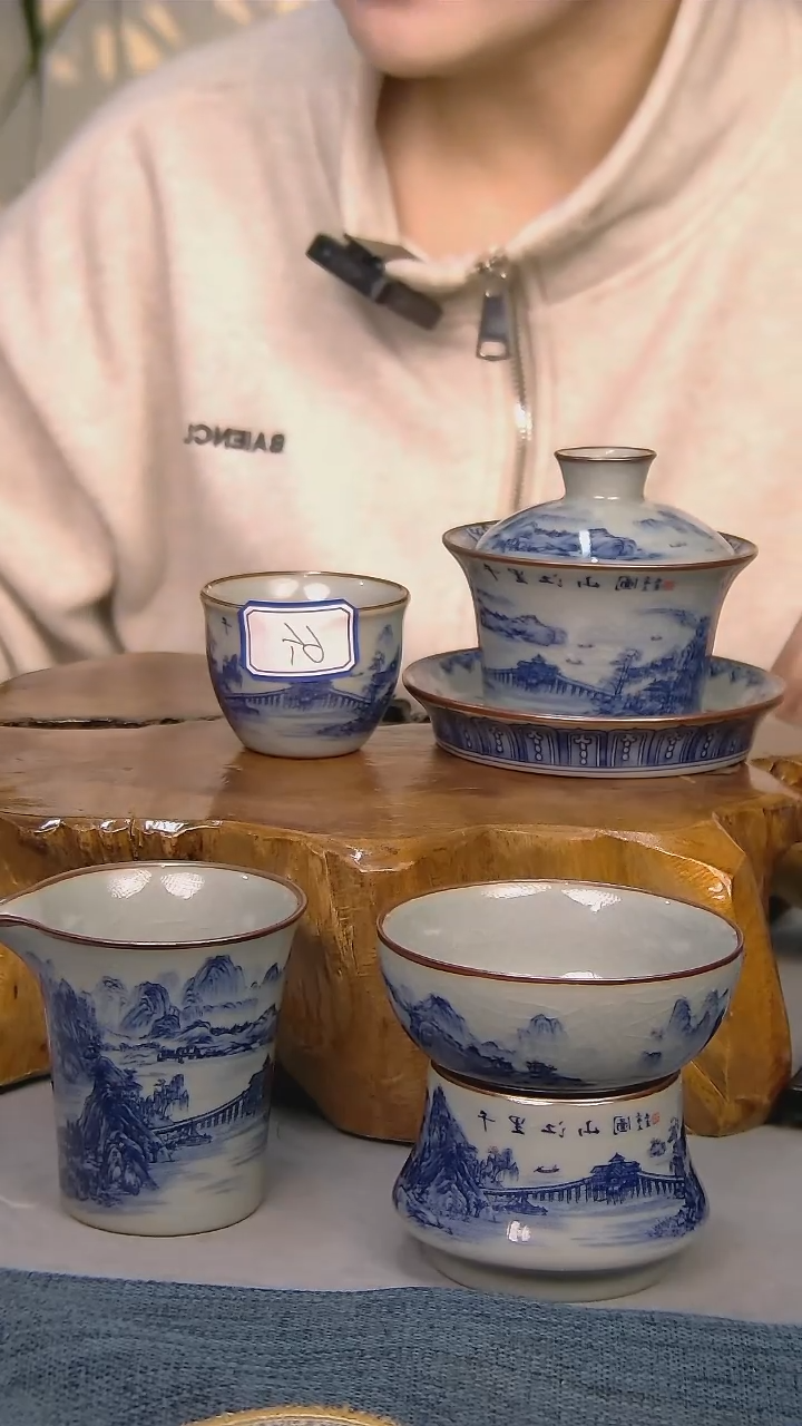 【闪购商品】简装家用款9件套 陶瓷家用茶具系列