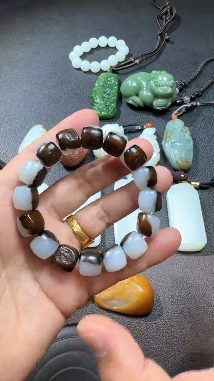 【闪购商品】和田玉手串未镶嵌和田玉