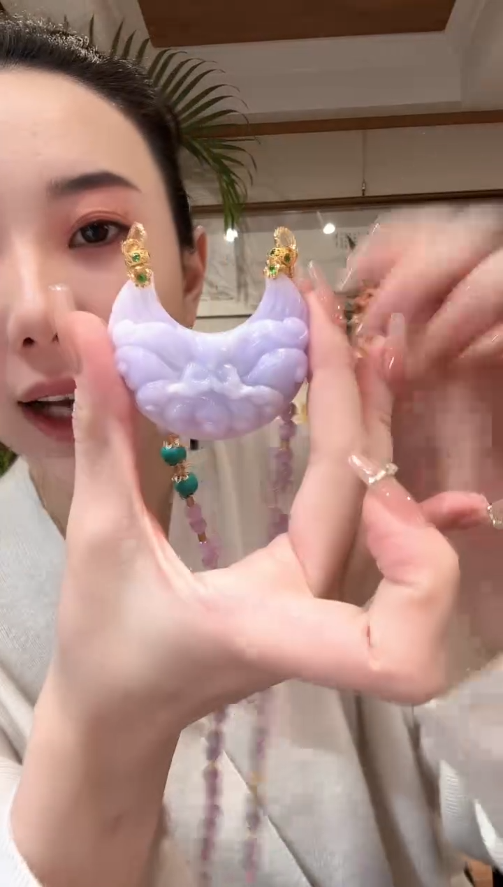 【闪购商品】翡翠颈饰未镶嵌国风