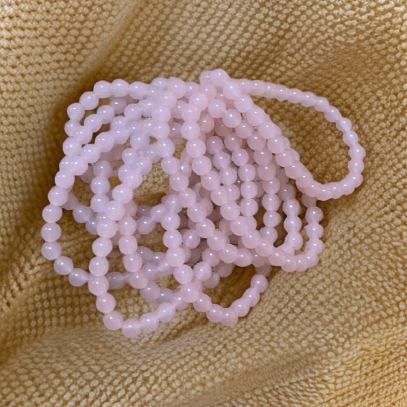 水蜜桃马粉手串多样性发货拍一发一