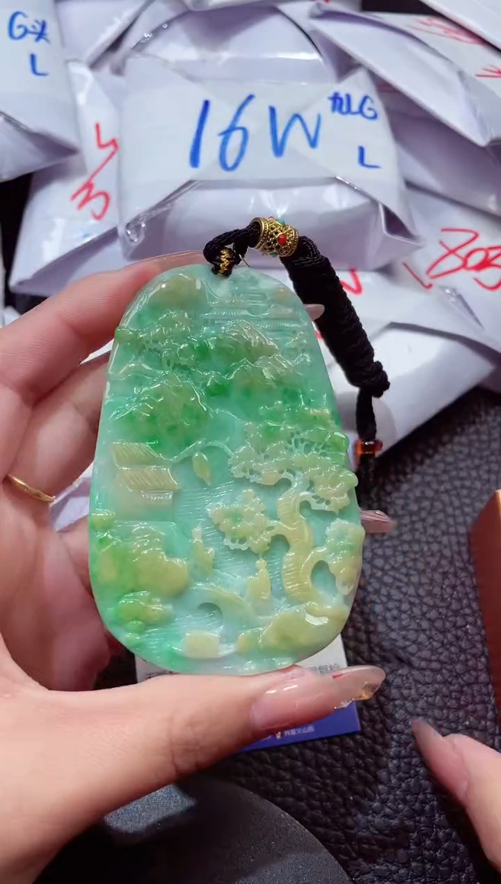 颈饰未镶嵌翡翠814