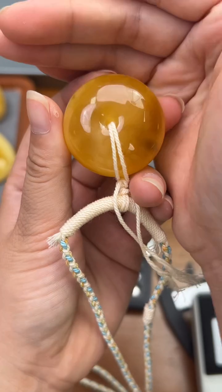 裸石琥珀未镶嵌蜜蜡吊坠