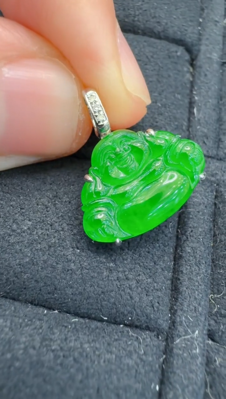 【闪购商品】翡翠吊坠(不含链)18K金镶嵌多样性团购发一件