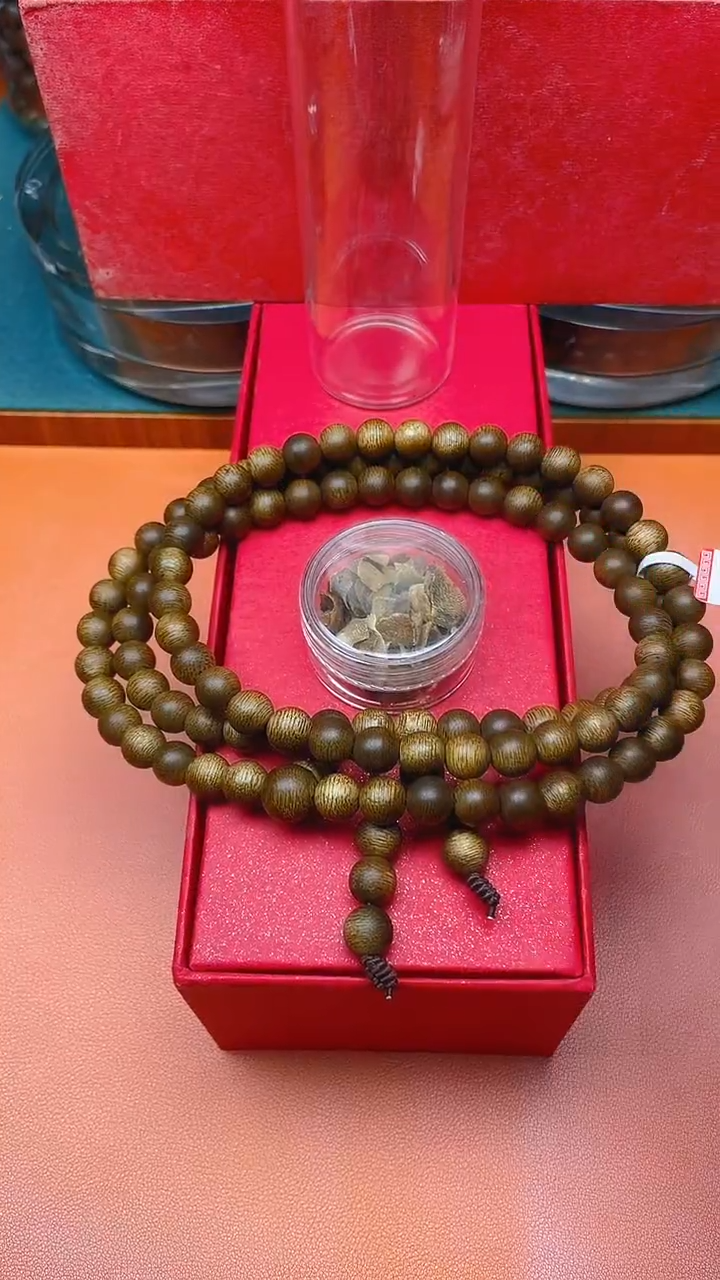 【闪购商品】沉香手串海南金沙叶0.8多圈B0896880