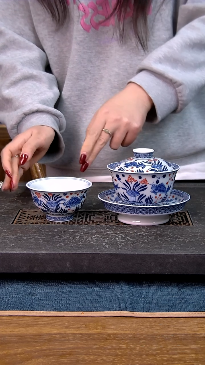 简装家用款2件套 白瓷陶瓷茶具