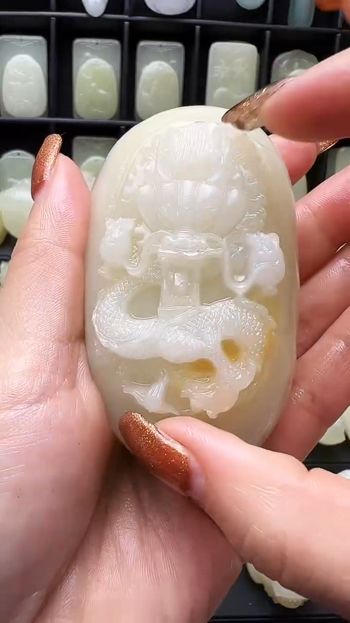 石材奇石，手把件
