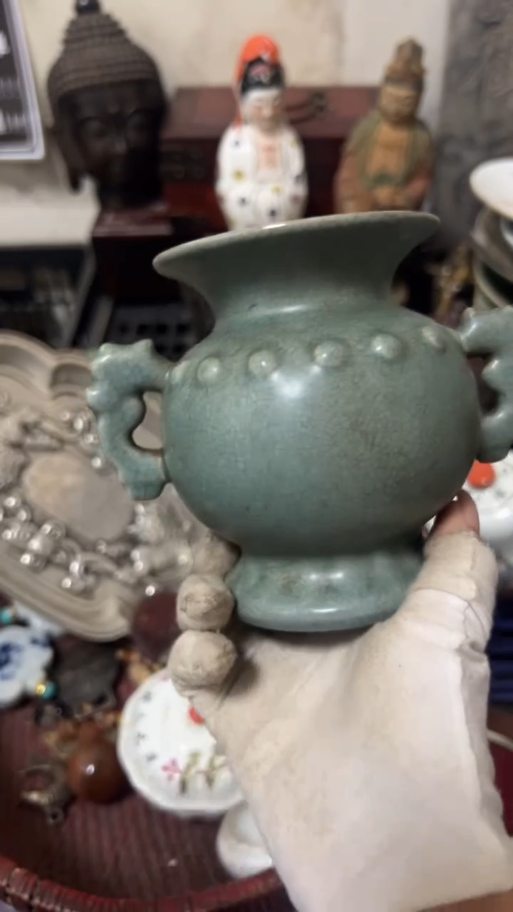 陶瓷情****浓小罐摆件，看好在拍