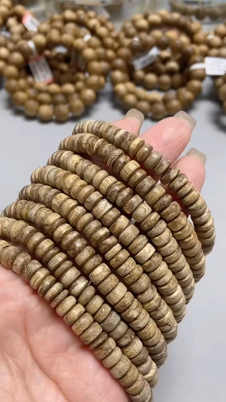 手串沉香达拉干随型片片珠单圈多样性发其一