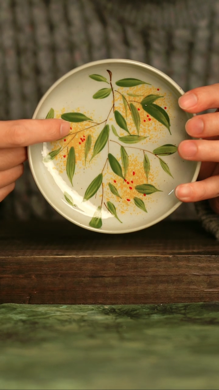 手工手绘瓷器青诗集手工手绘瓷器