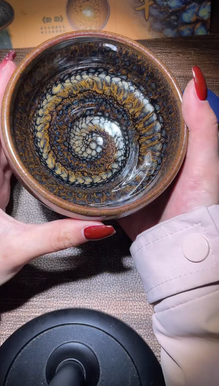 【闪购商品】茶盏名家连志华建盏（带证书礼盒）50