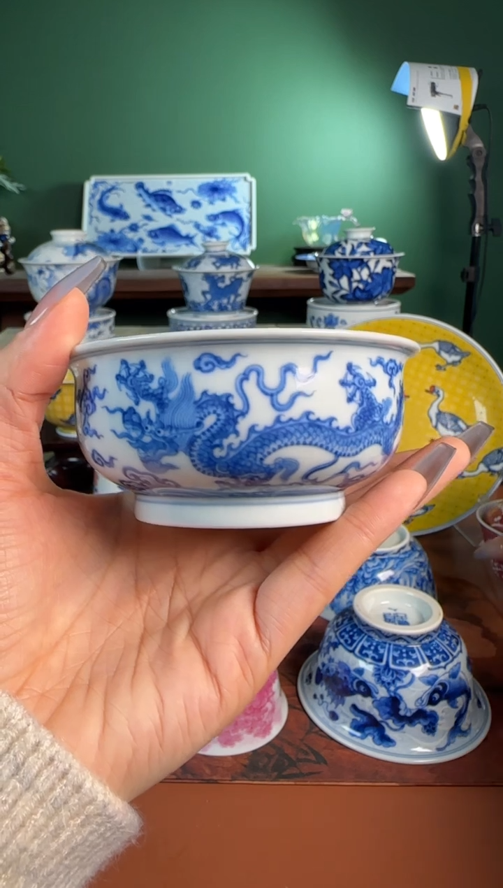 【闪购商品】杯望月怀古 五龙 卢氏杯 