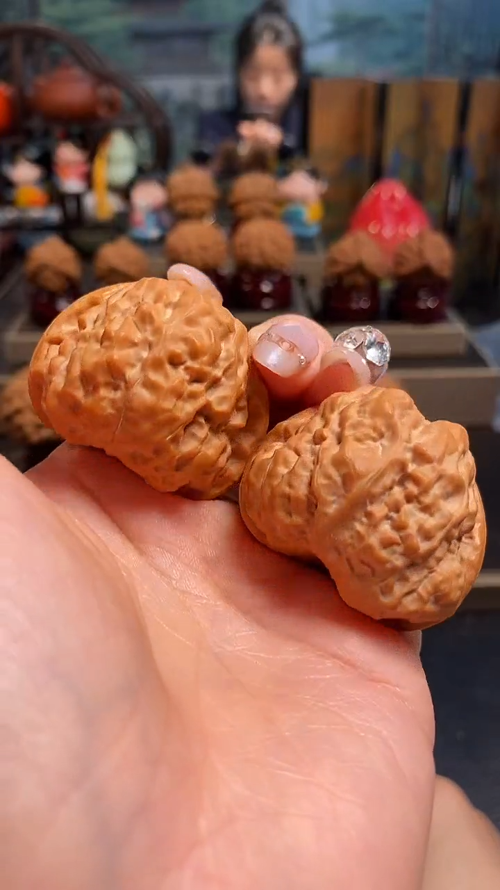 【闪购商品】文玩核桃吊坠C44蛤蟆头41