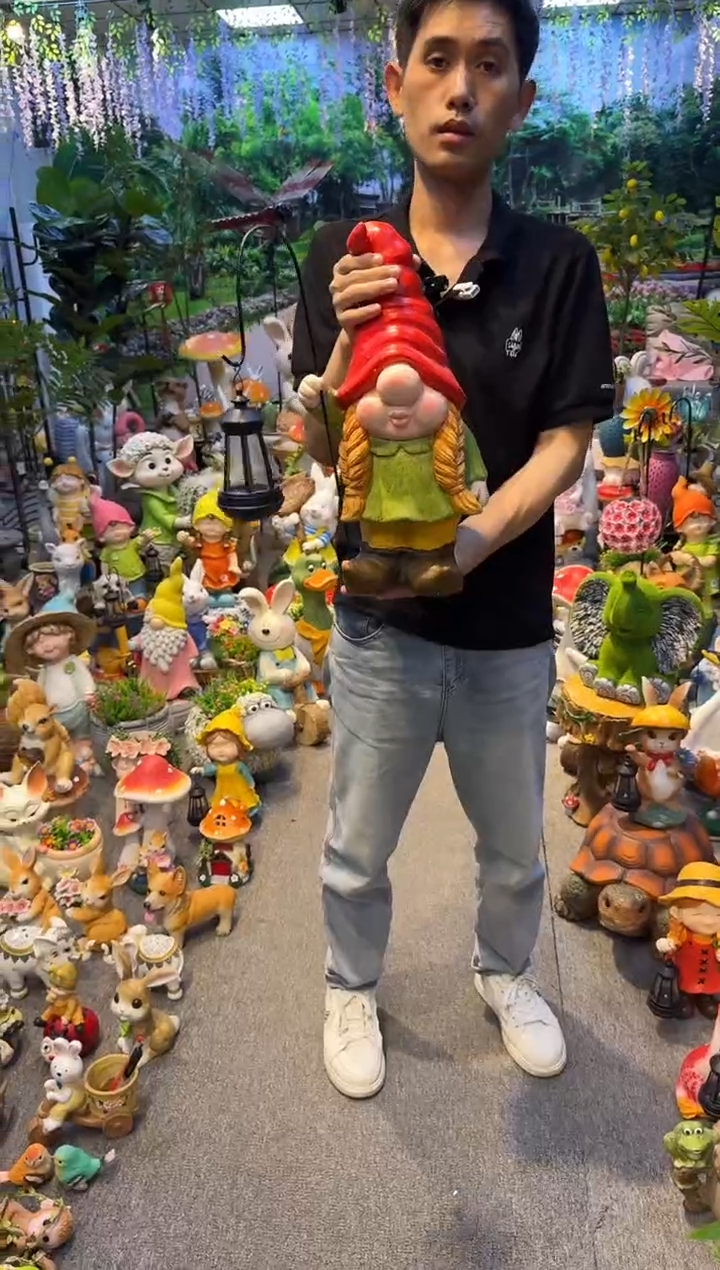 无花朵花园庭院摆件&00&