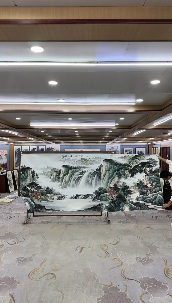 绘画一-邵明义-大丈二-山水国画