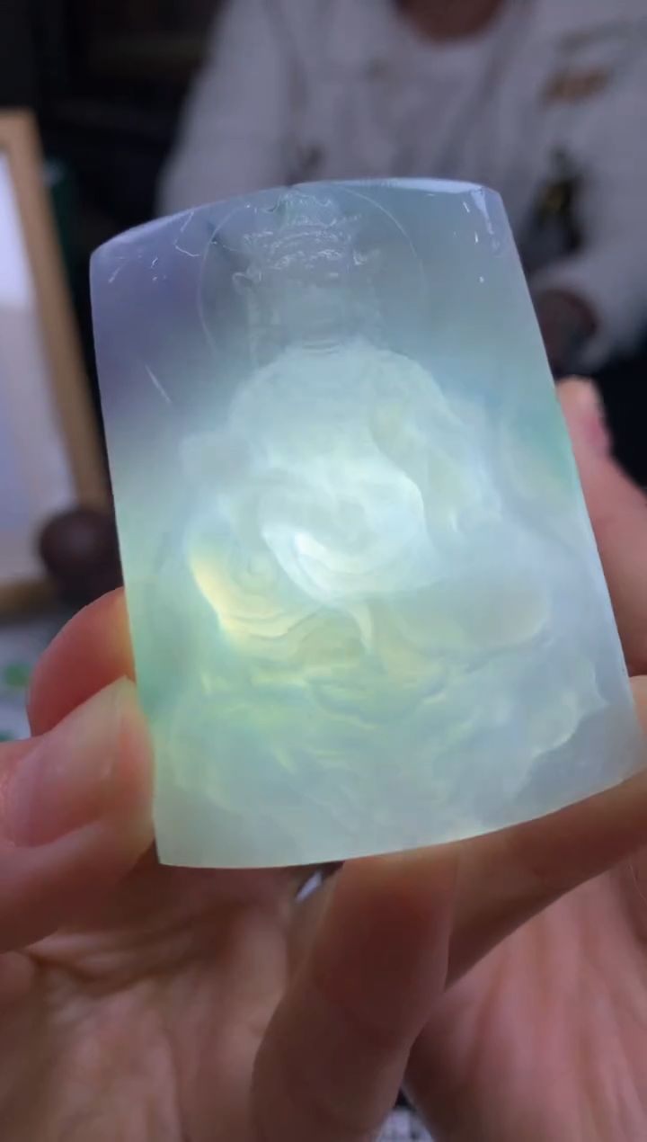 【闪购商品】定制翡翠未镶嵌吊坠-91084