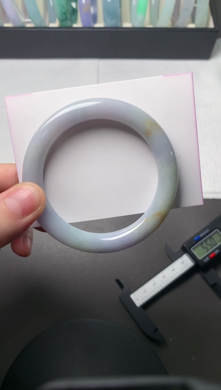 【闪购商品】翡翠手镯（圆镯）未镶嵌55.5*9.6*9.5