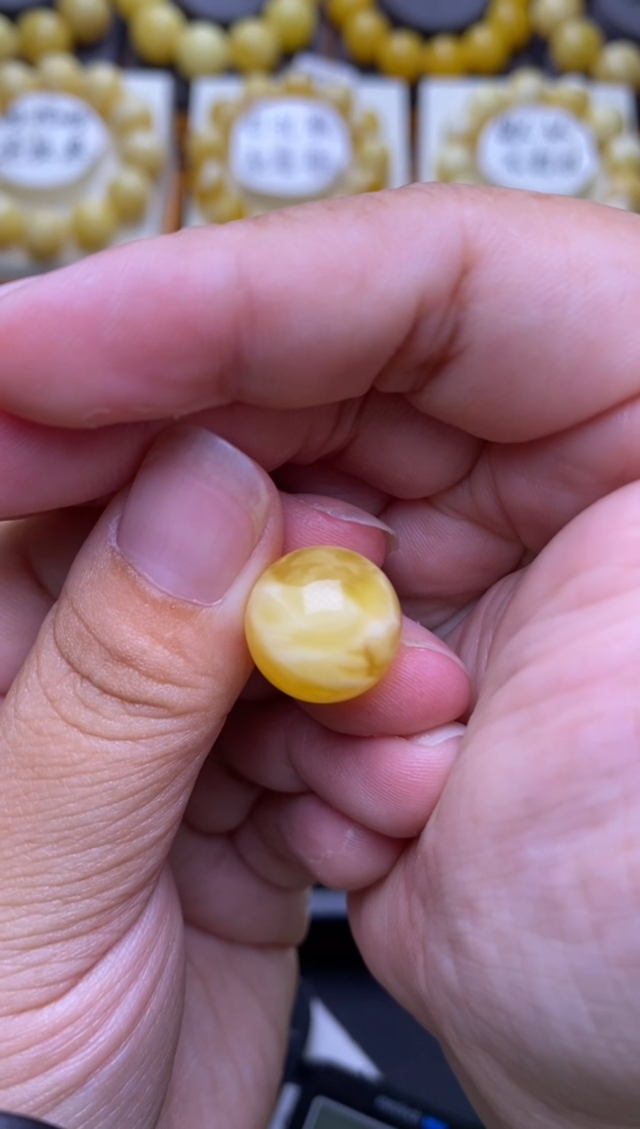 裸石琥珀未镶嵌大小姐珠宝严选118
