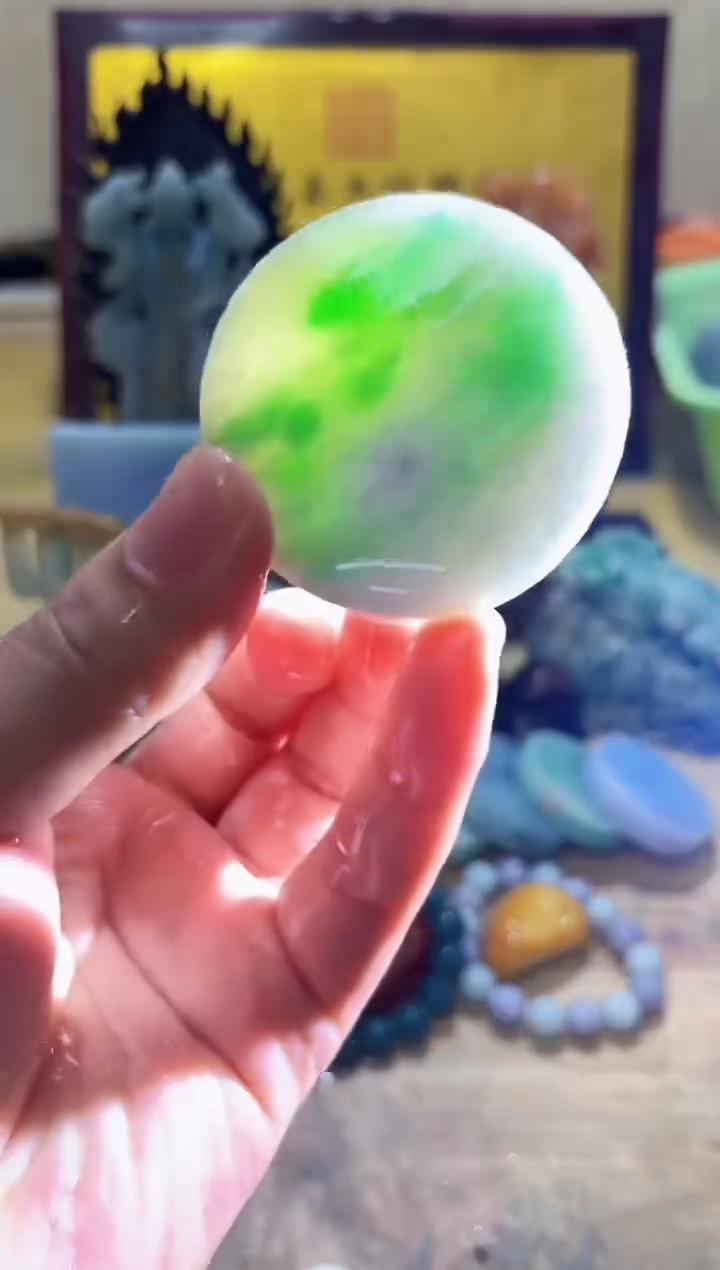 未镶嵌挂件翡翠A货常星6139
