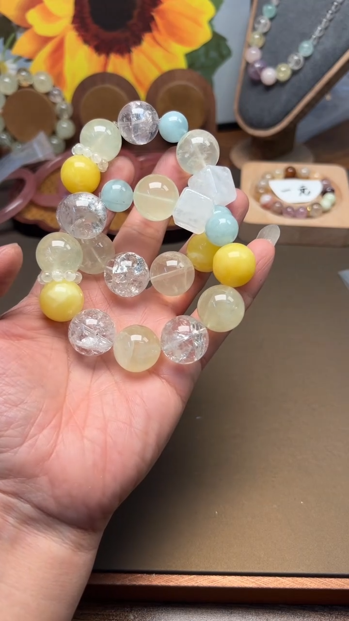 未镶嵌手链水晶1