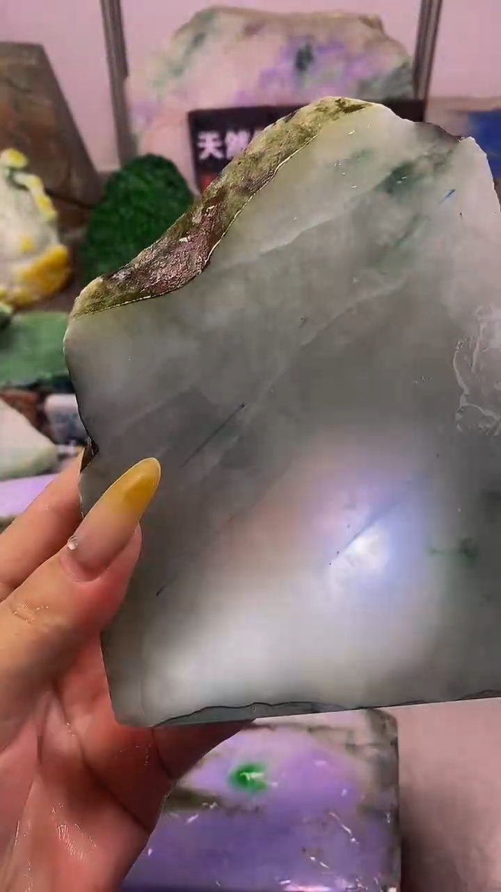 未镶嵌挂件翡翠天然缅甸翡翠A货419
