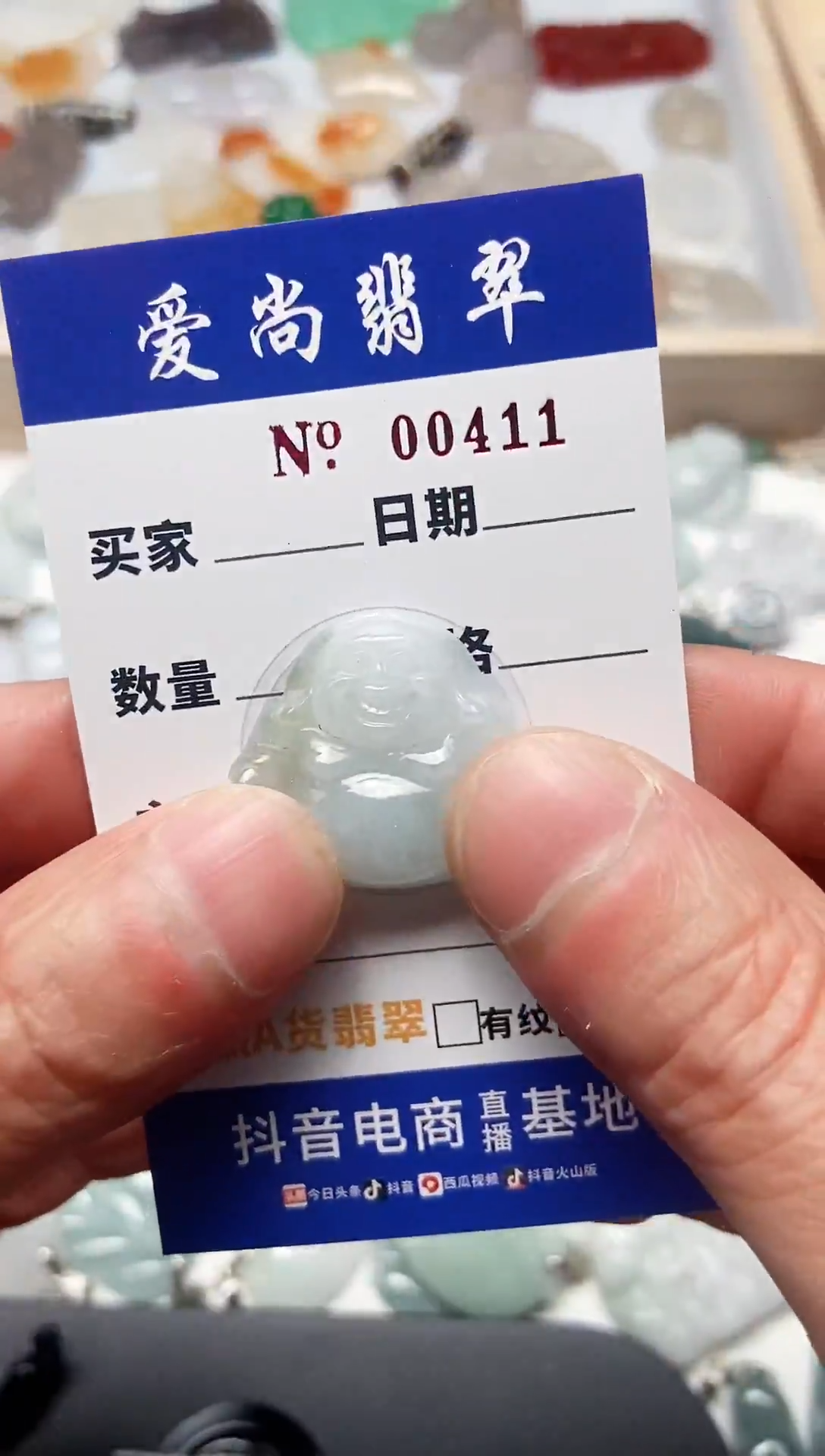 【闪购商品】翡翠吊坠(赠链)未镶嵌多样性拍一发一000