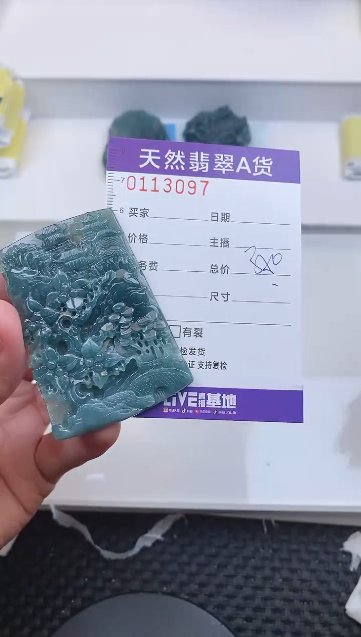 【闪购商品】翡翠颈饰未镶嵌3097.....