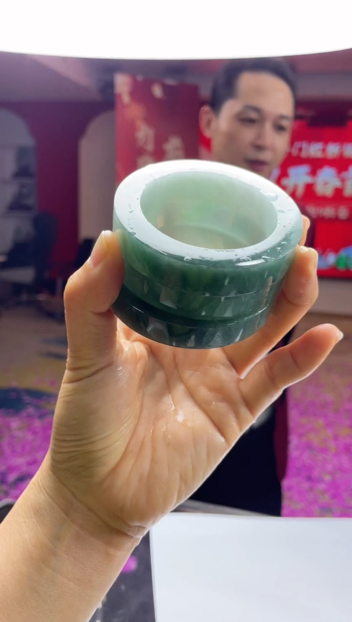 【闪购商品】定制翡翠板/饼/胚未镶嵌手镯-多样性发货发一件