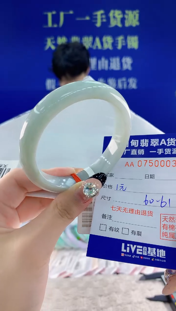 未镶嵌手镯翡翠03天然翡翠A货