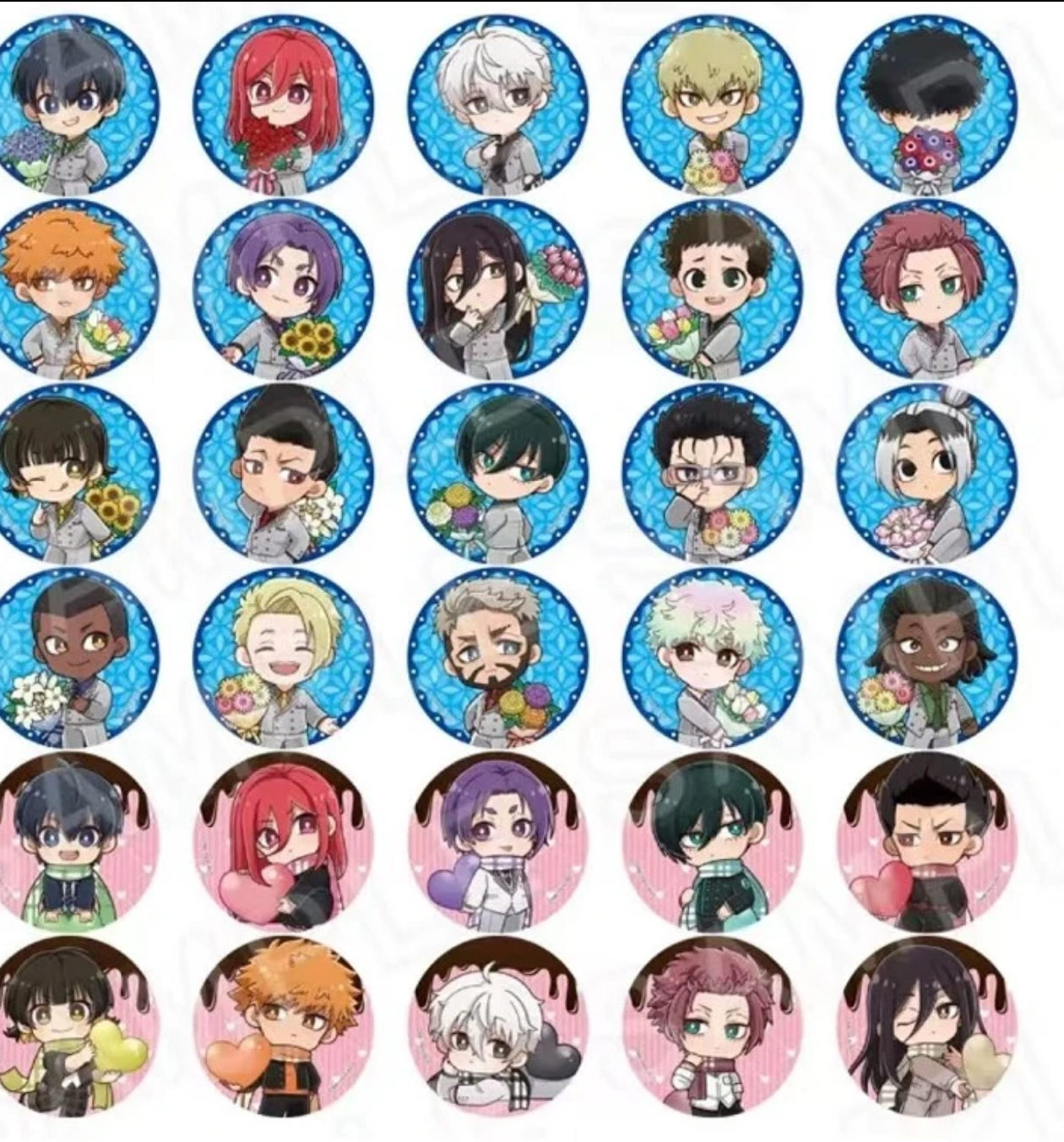 蓝色监狱情节公主捧花吧唧（代拆）