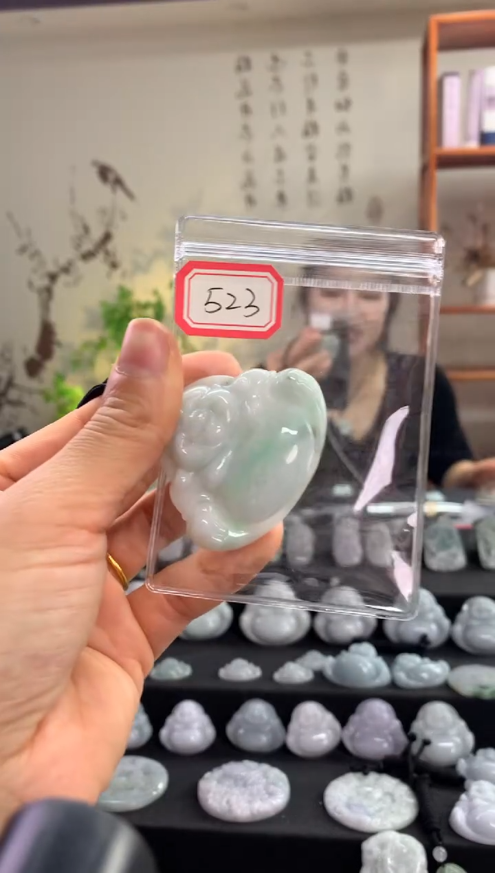 【闪购商品】翡翠颈饰未镶嵌佛公523