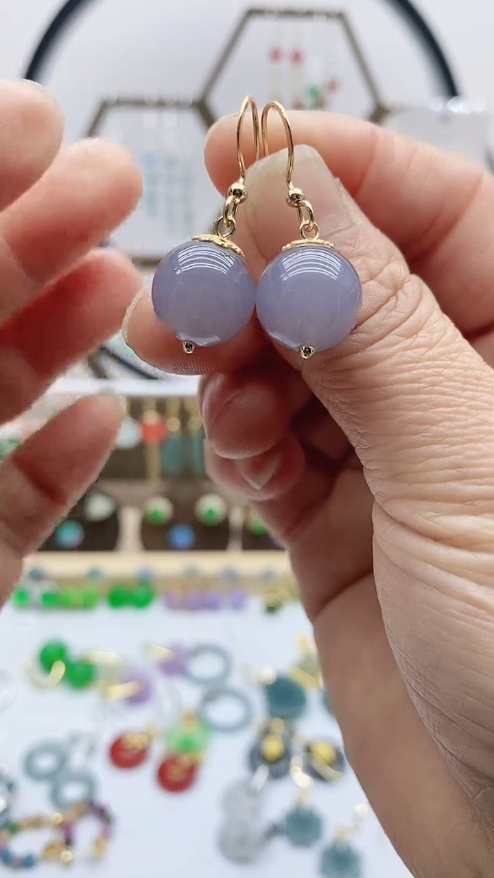 未镶嵌和田玉耳饰136