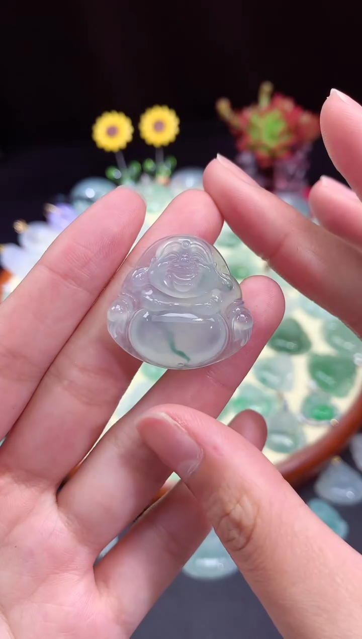 【闪购商品】翡翠颈饰未镶嵌佛公