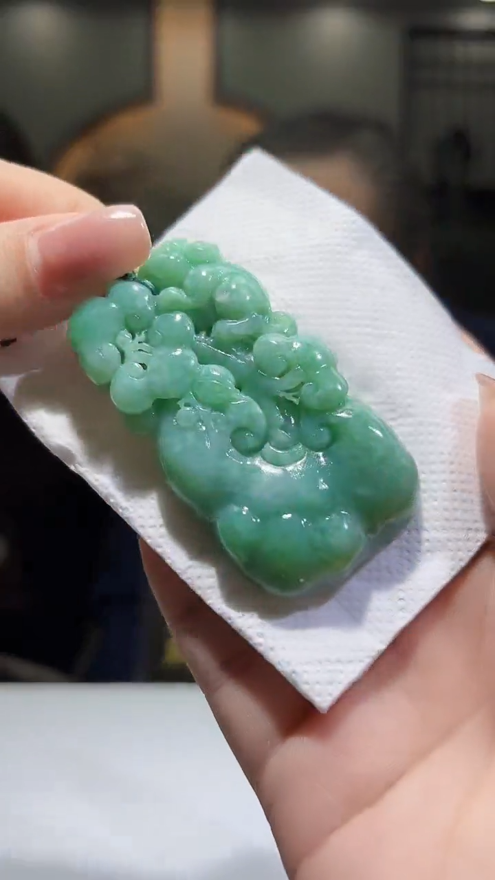 未镶嵌定制翡翠39/1218/C/如意