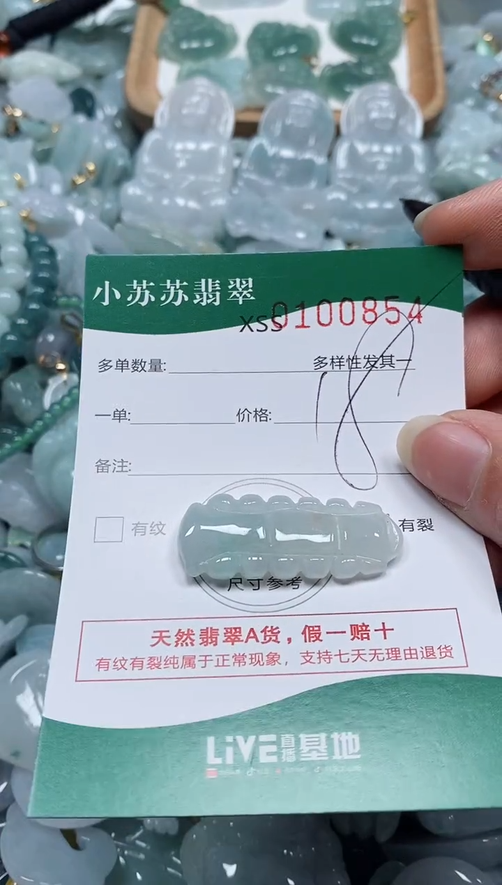 【闪购商品】翡翠颈饰未镶嵌闪购商品0100854