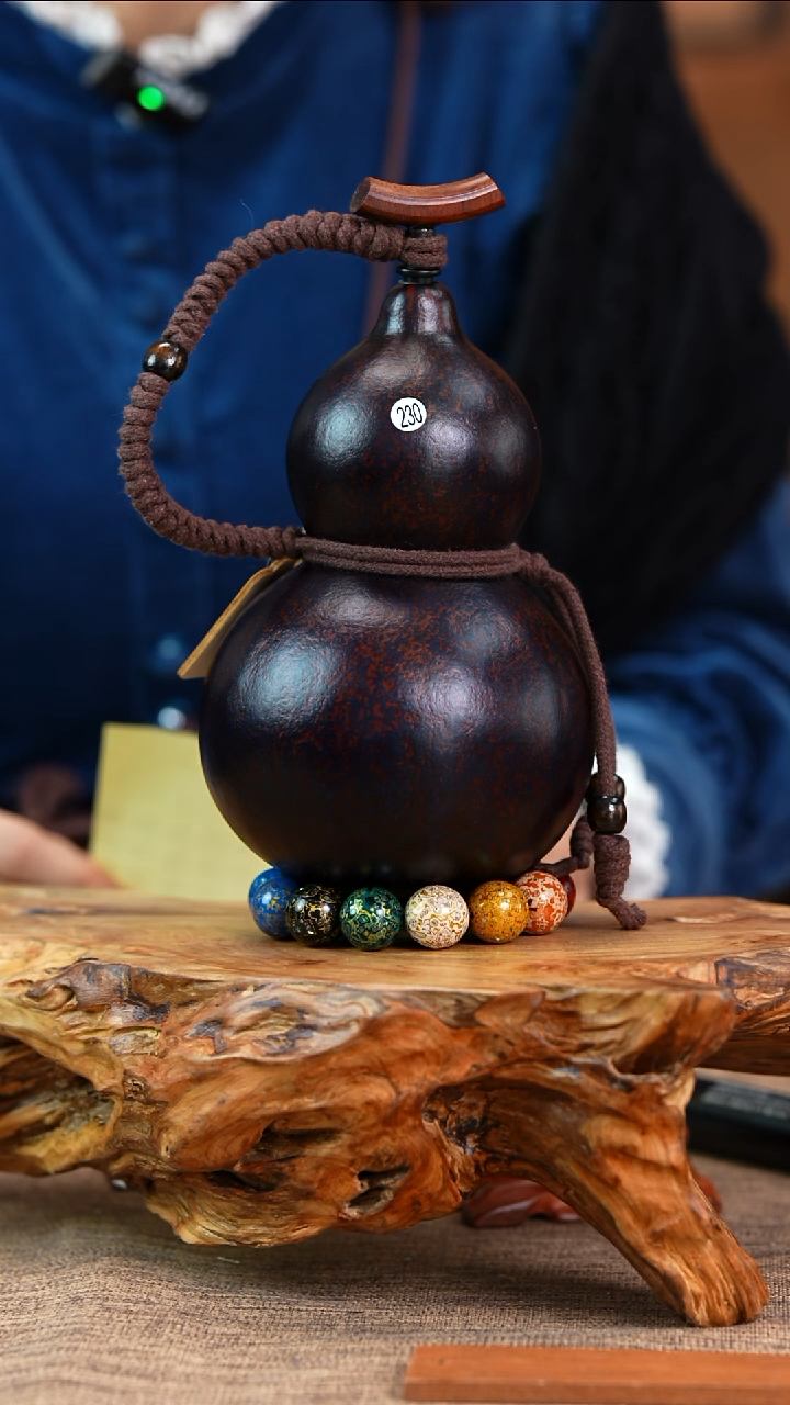 【闪购商品】230—光岳葫天然大漆酒葫芦不含漆珠