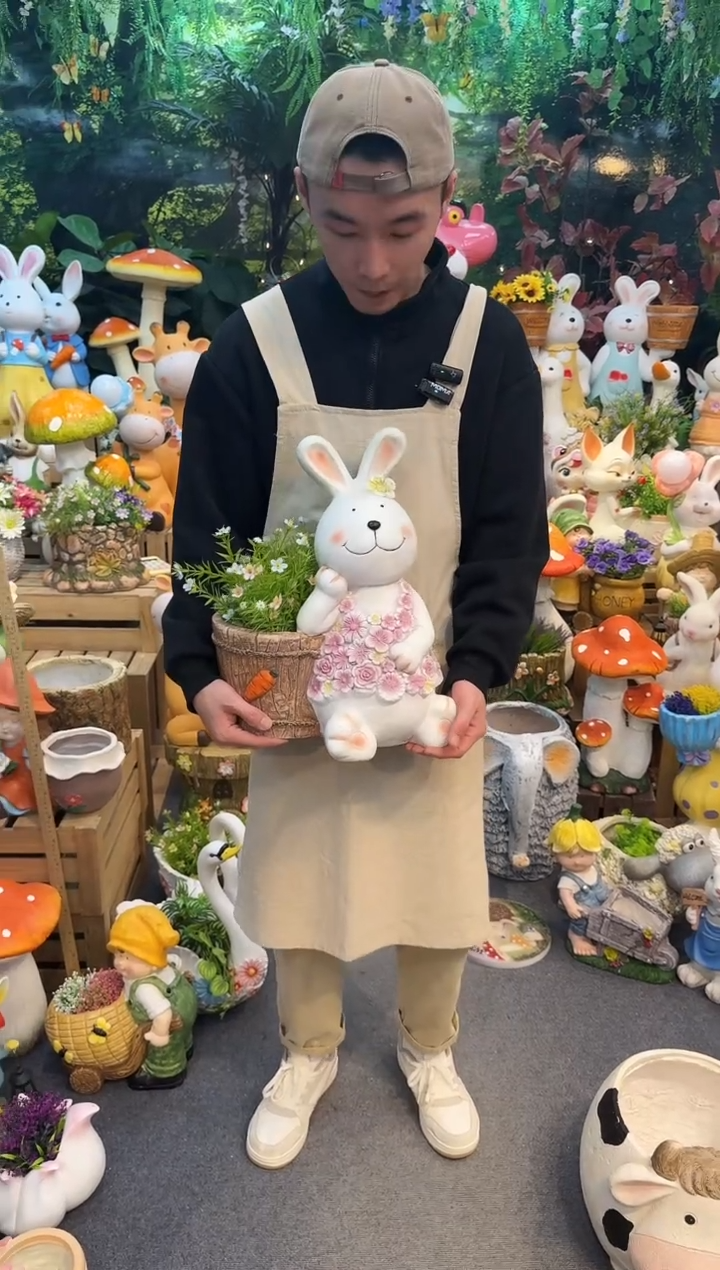 户外花园庭院花盆&00&