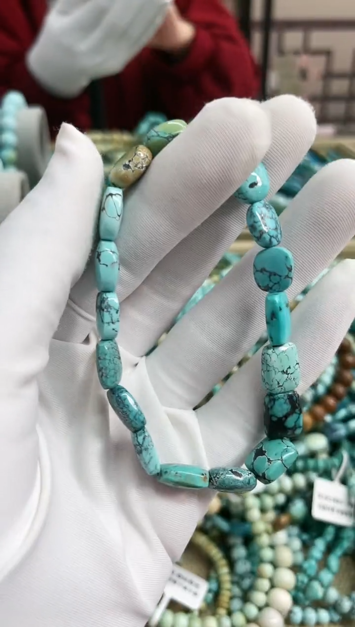 【闪购商品】绿松石珠宝奇石未镶嵌豆子