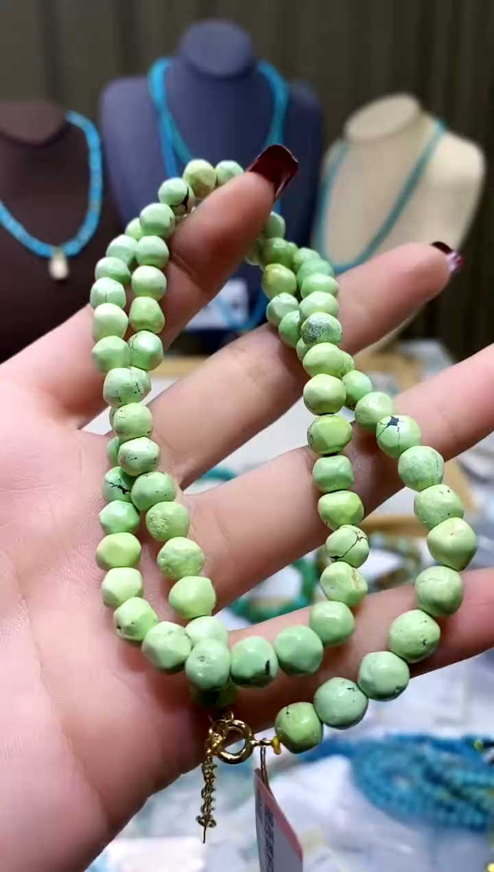 【闪购商品】绿松石项链未镶嵌972