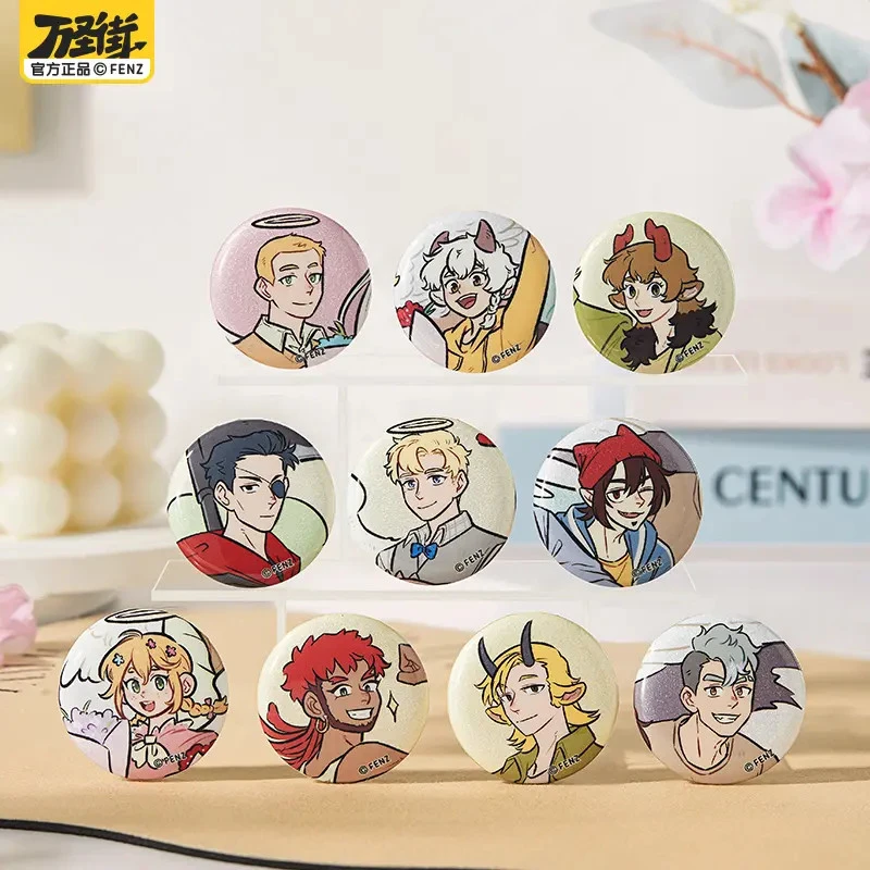 【咩咩】万圣街-漫画千话系列马口铁徽章动漫卡通吧唧