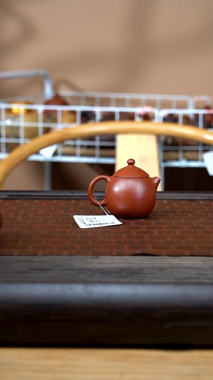 【闪购商品】紫砂茶壶zl  小煤窑朱泥 龙蛋