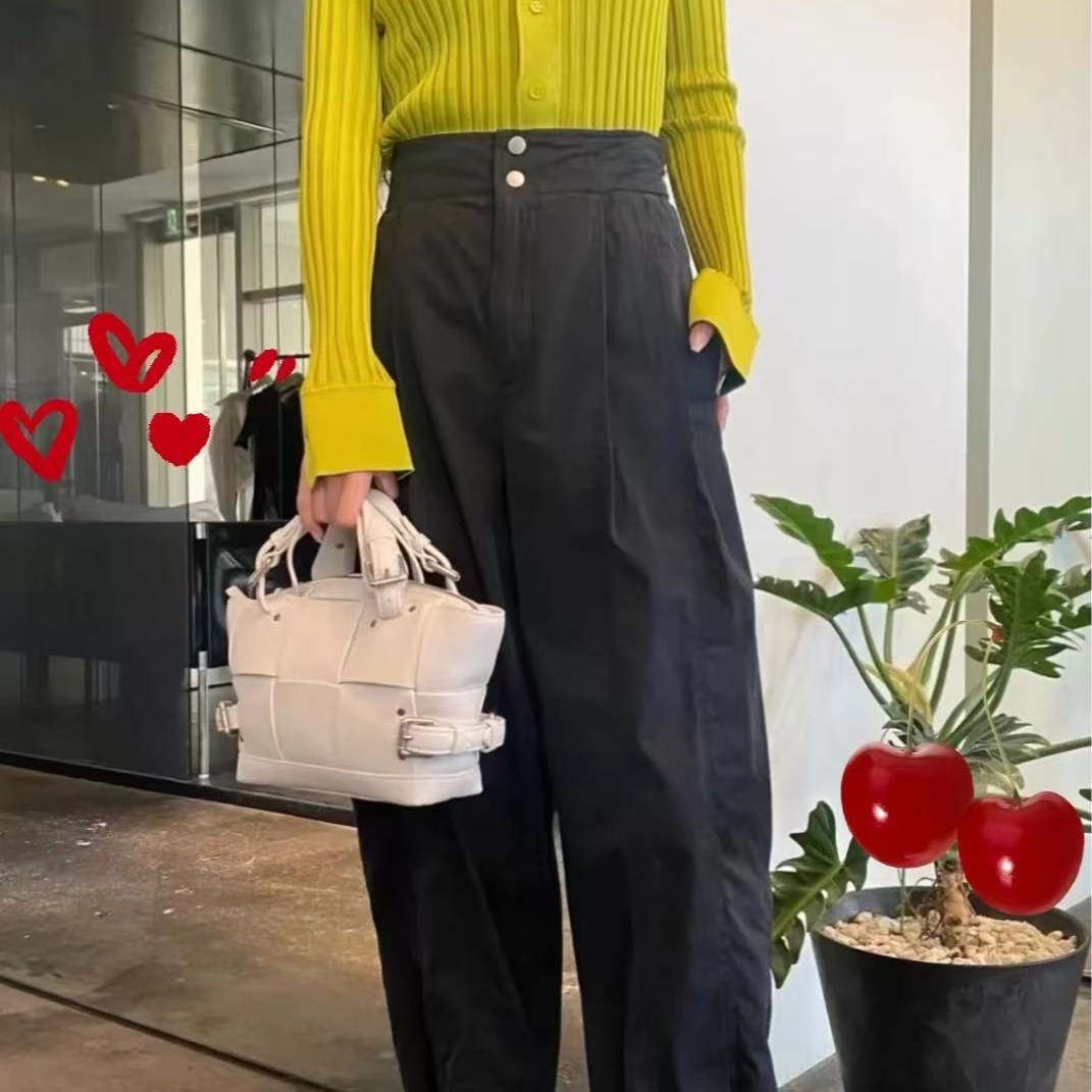 99新 BOTTEGA VENETA/葆蝶家 bv 工装裤 36码 