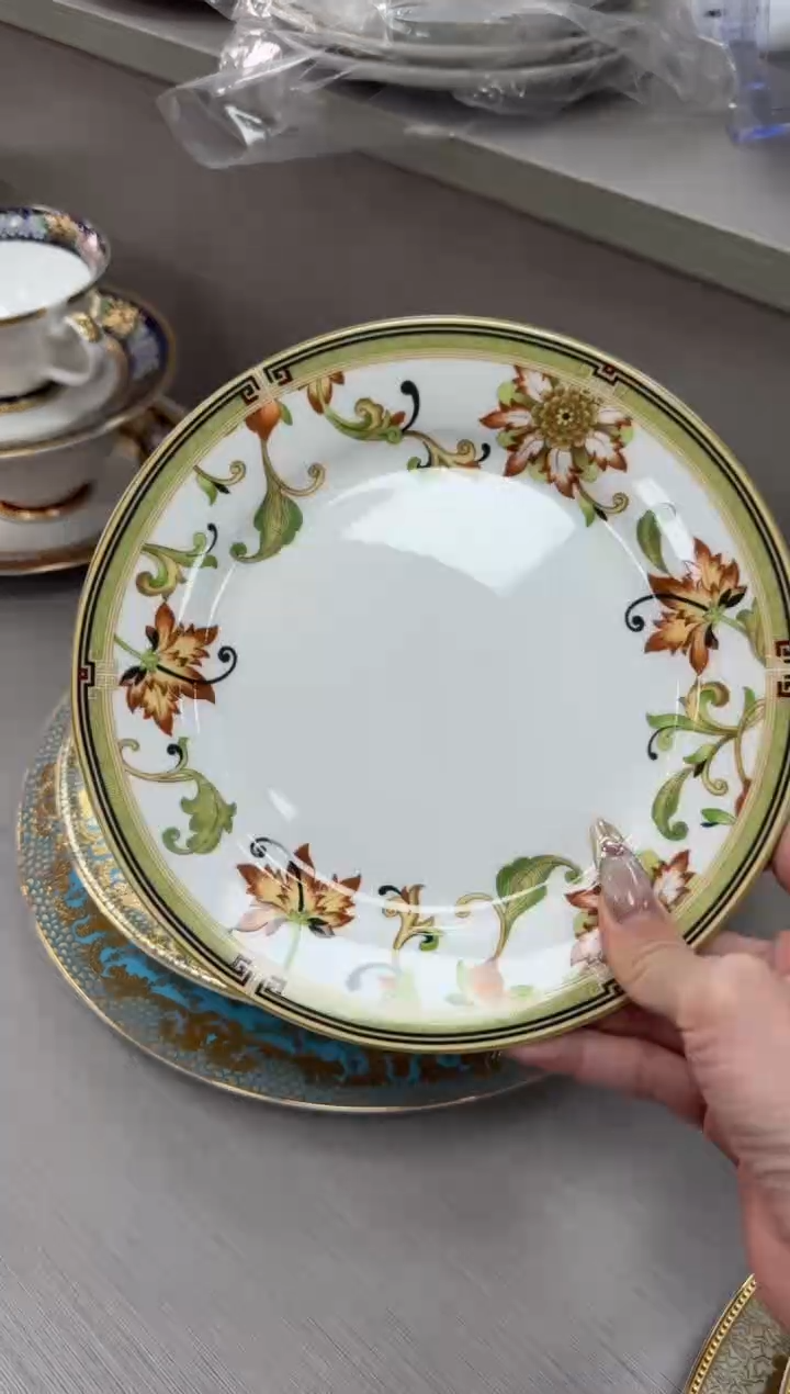 【闪购商品】瓷片7.5英寸骨碟福利价瑕6个