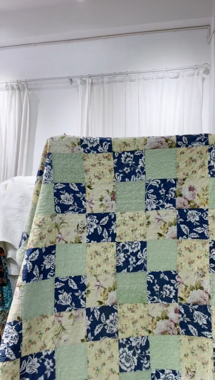 棉230*250纯棉床盖59号微瑕