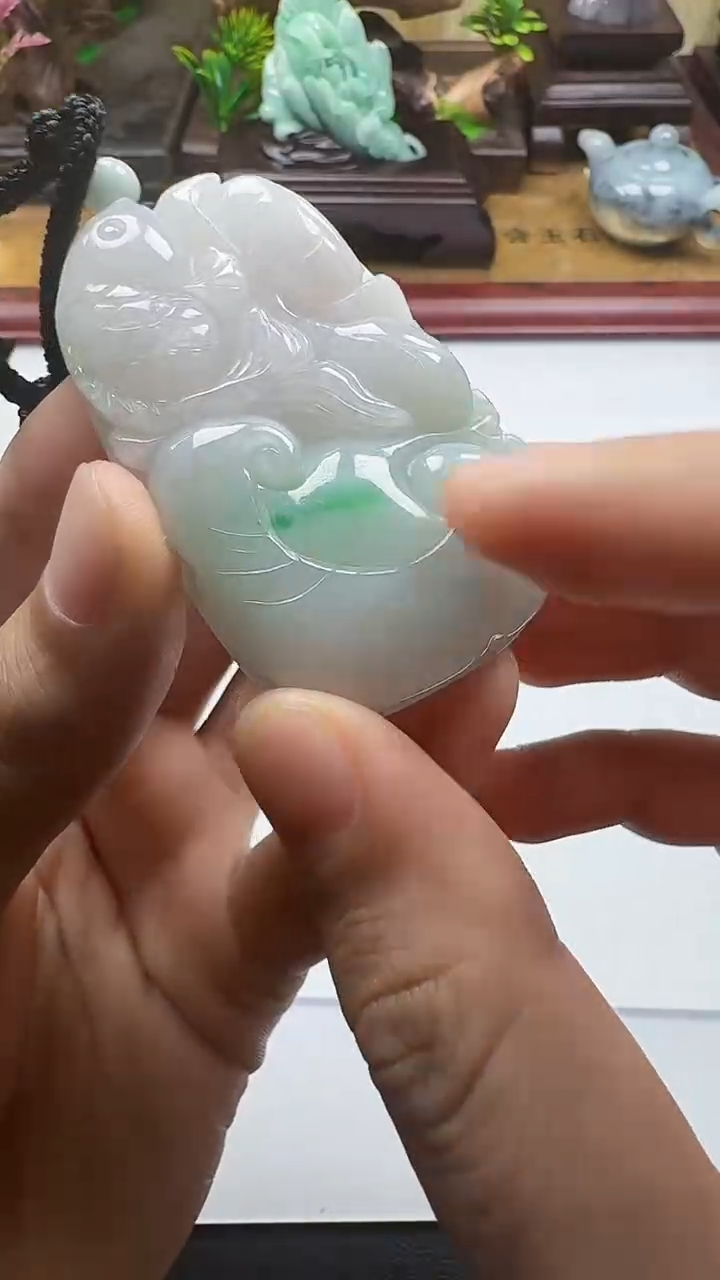 吊坠(不含链)未镶嵌翡翠1