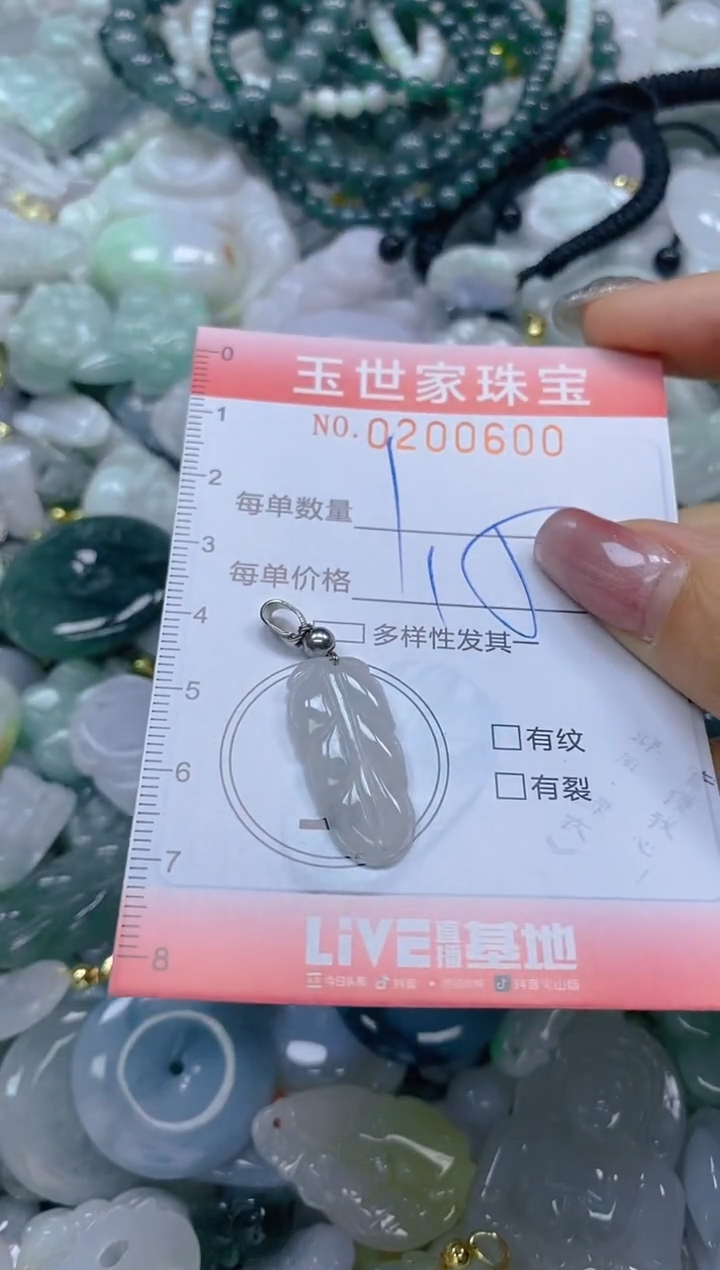 【闪购商品】翡翠颈饰未镶嵌闪购0200600