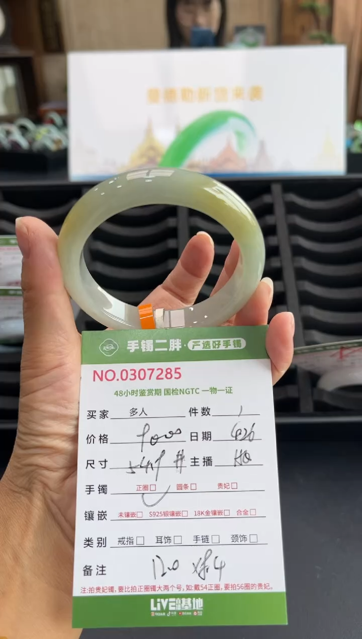 翡翠手镯未镶嵌多人