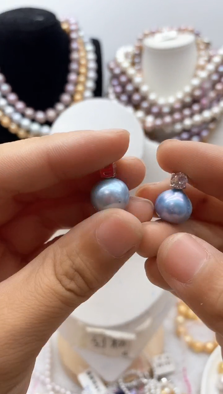 淡水珍珠钛钢颈饰233