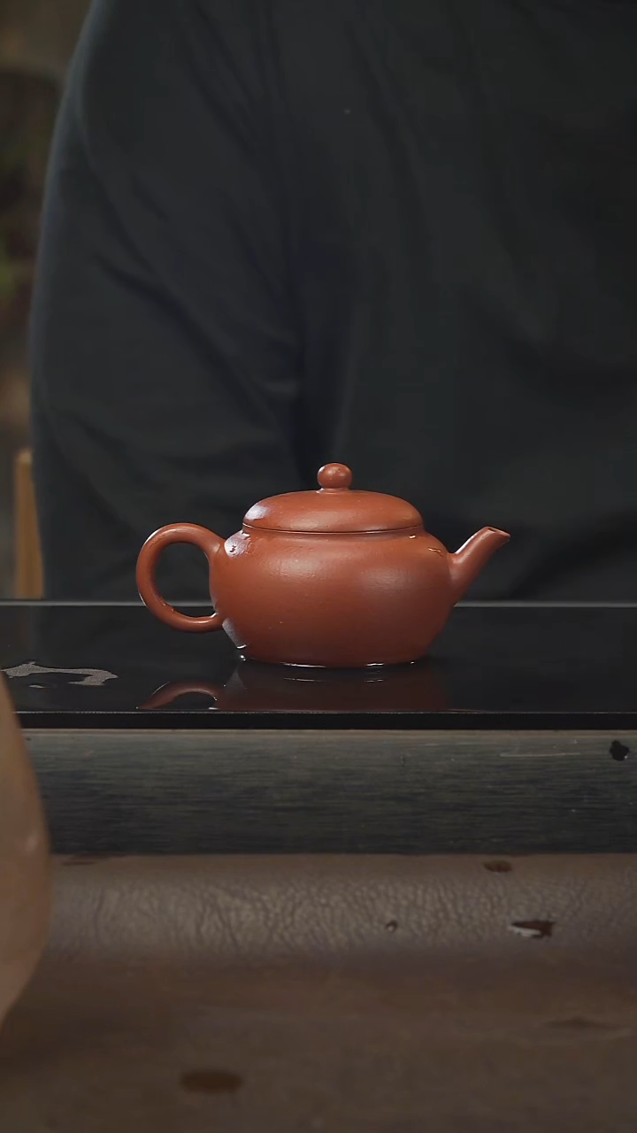 茶壶紫砂全手工朱砂