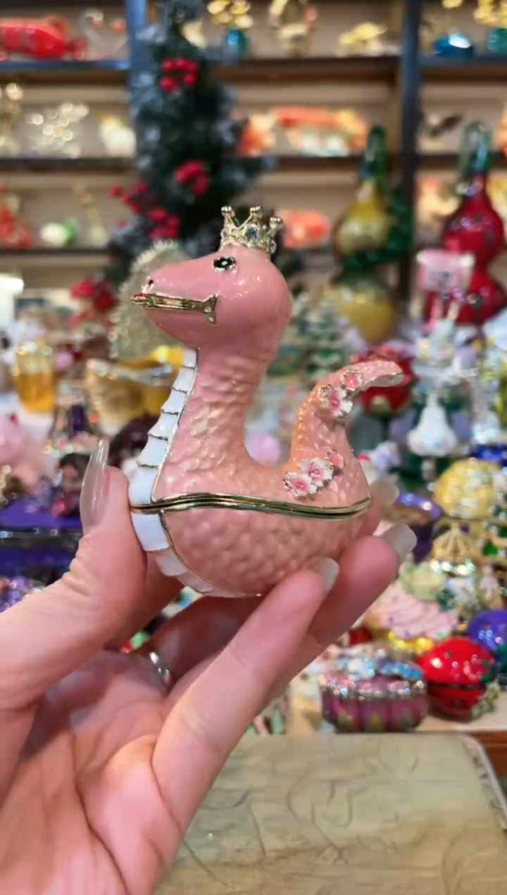 【闪购商品】 珐琅彩精致首饰盒