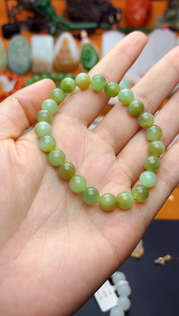 手串未镶嵌和田玉手串